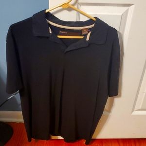Perry Ellis Men's XL Black Polo